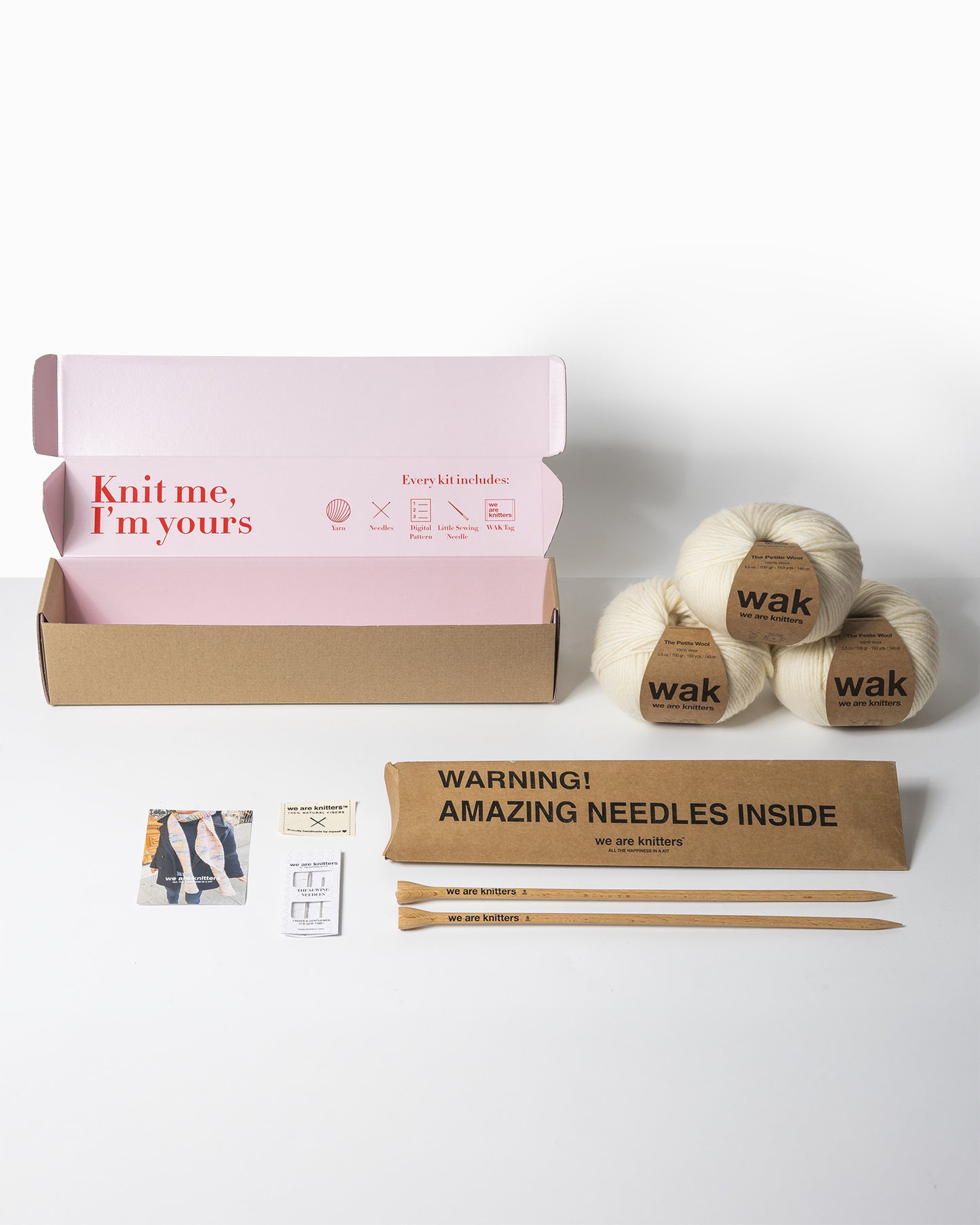 Vega Scarf Kit - Yummy Yarn Fine Version