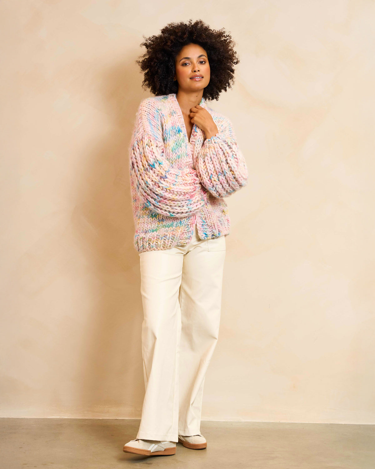 Fresco Cardigan Kit - Yummy Yarn Version