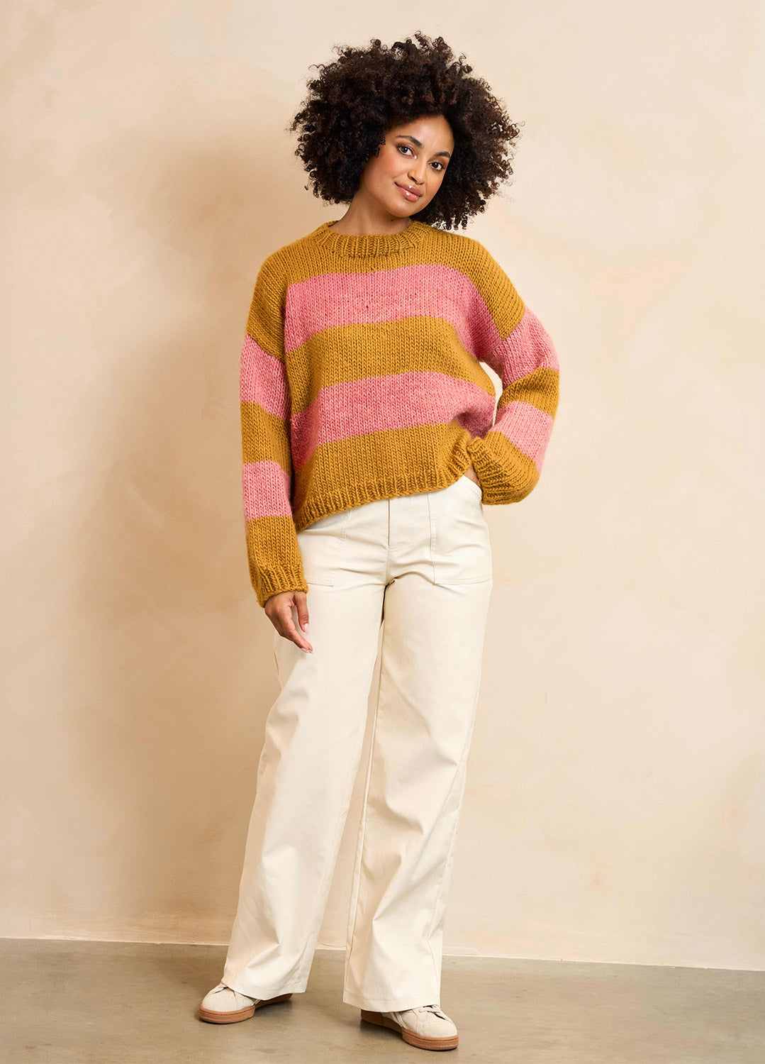 Liquidambar Sweater Kit - Yummy Yarn Fine Version