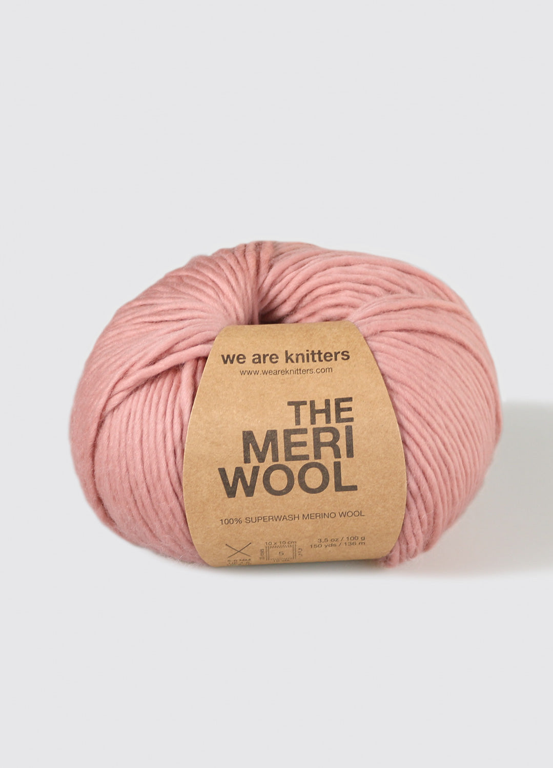 Meriwool Dusty Pink – We are knitters