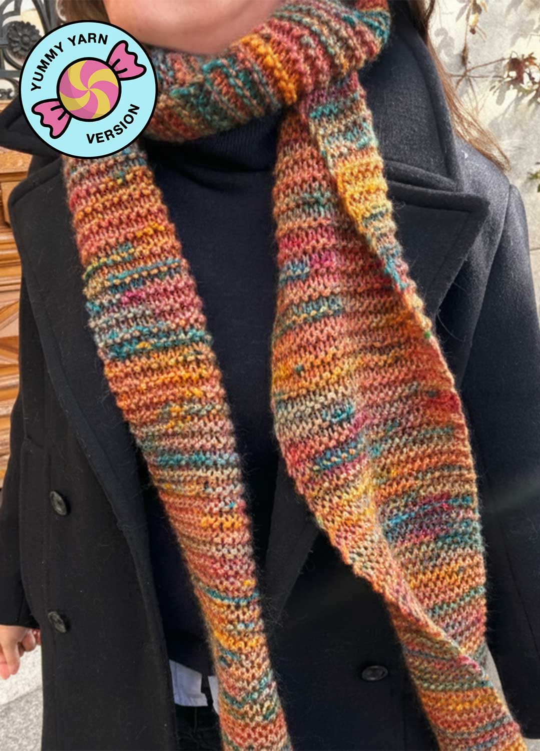 Vega Scarf Kit - Yummy Yarn Fine Version