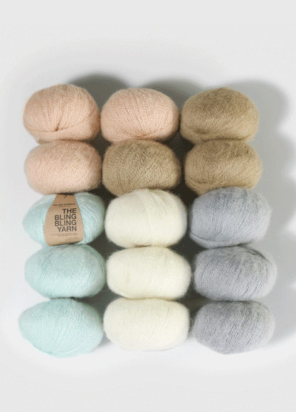 Zestaw 15 Motków Bling Bling Yarn