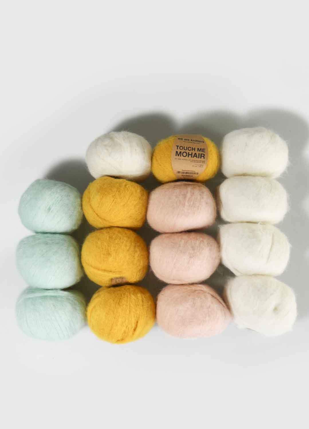 15 Pack of Touch me Mohair Yarn Balls