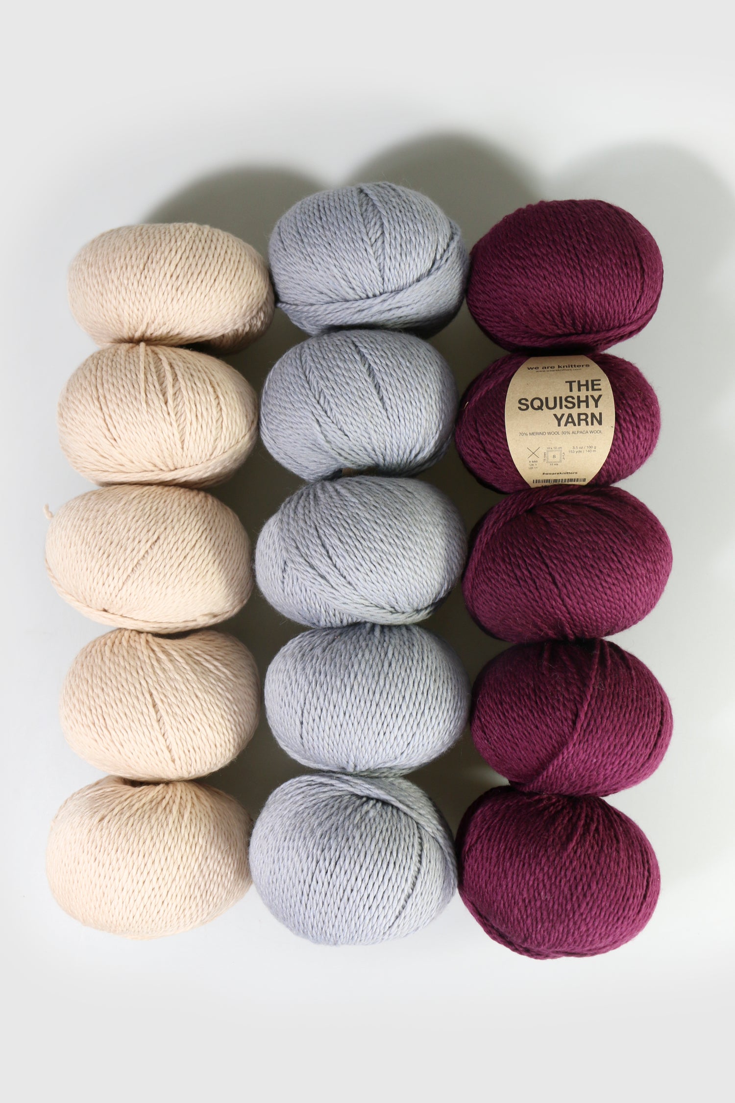 Zestaw 15 Motków Squishy Yarn
