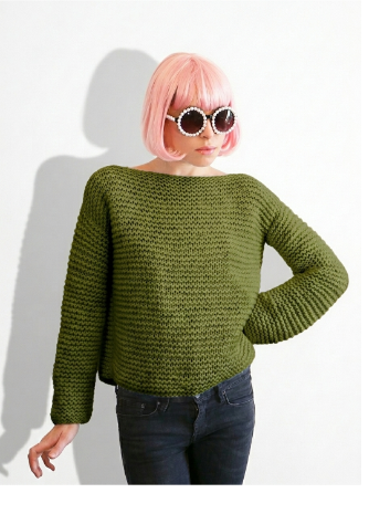 Chewing Gum Sweater x @trustthemojo Kit - Yummy Yarn Fine Version