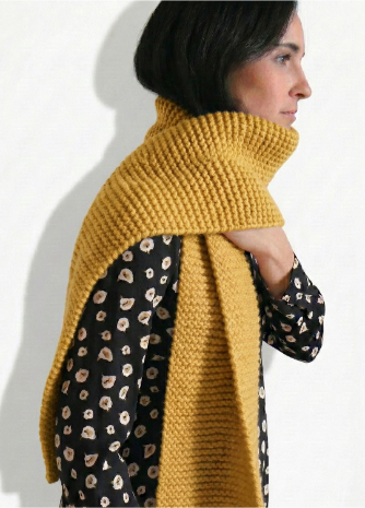 Vega Scarf Kit - Yummy Yarn Fine Version