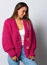 Avocado Cardigan Kit - Yummy Yarn Version