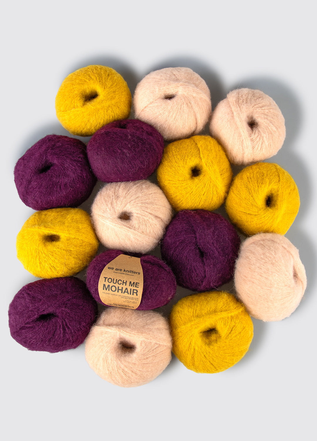 Zestaw 15 Motków Touch me Mohair