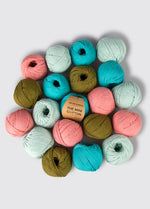 Zestaw 20 Motków Mini Bawełny 