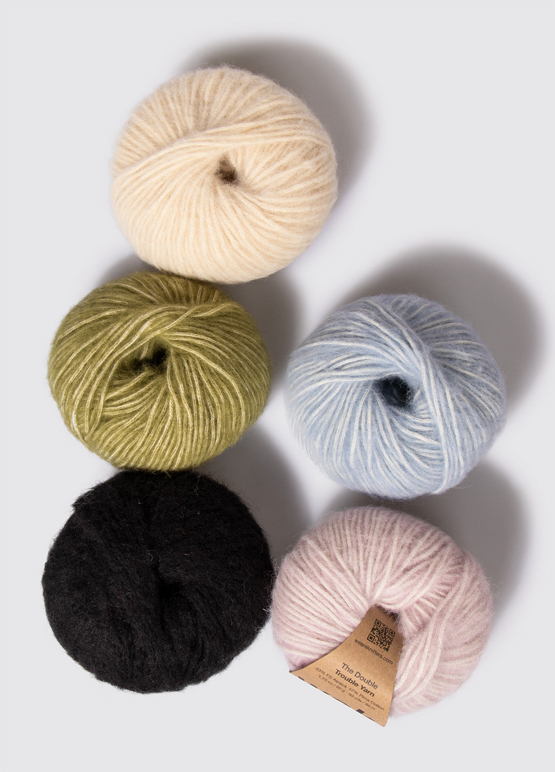 Zestaw 10 Motków Double Trouble Yarn