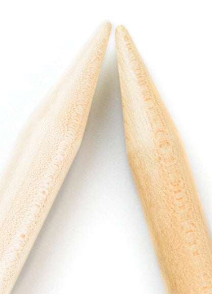 15mm Circular Beechwood Knitting Needles