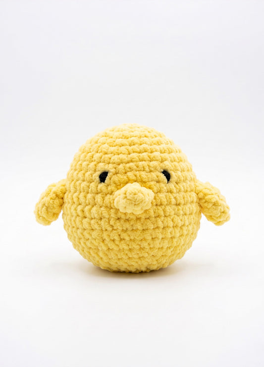 The Cuddle Yarn Yellow - Amigurumi Chenille Yarn