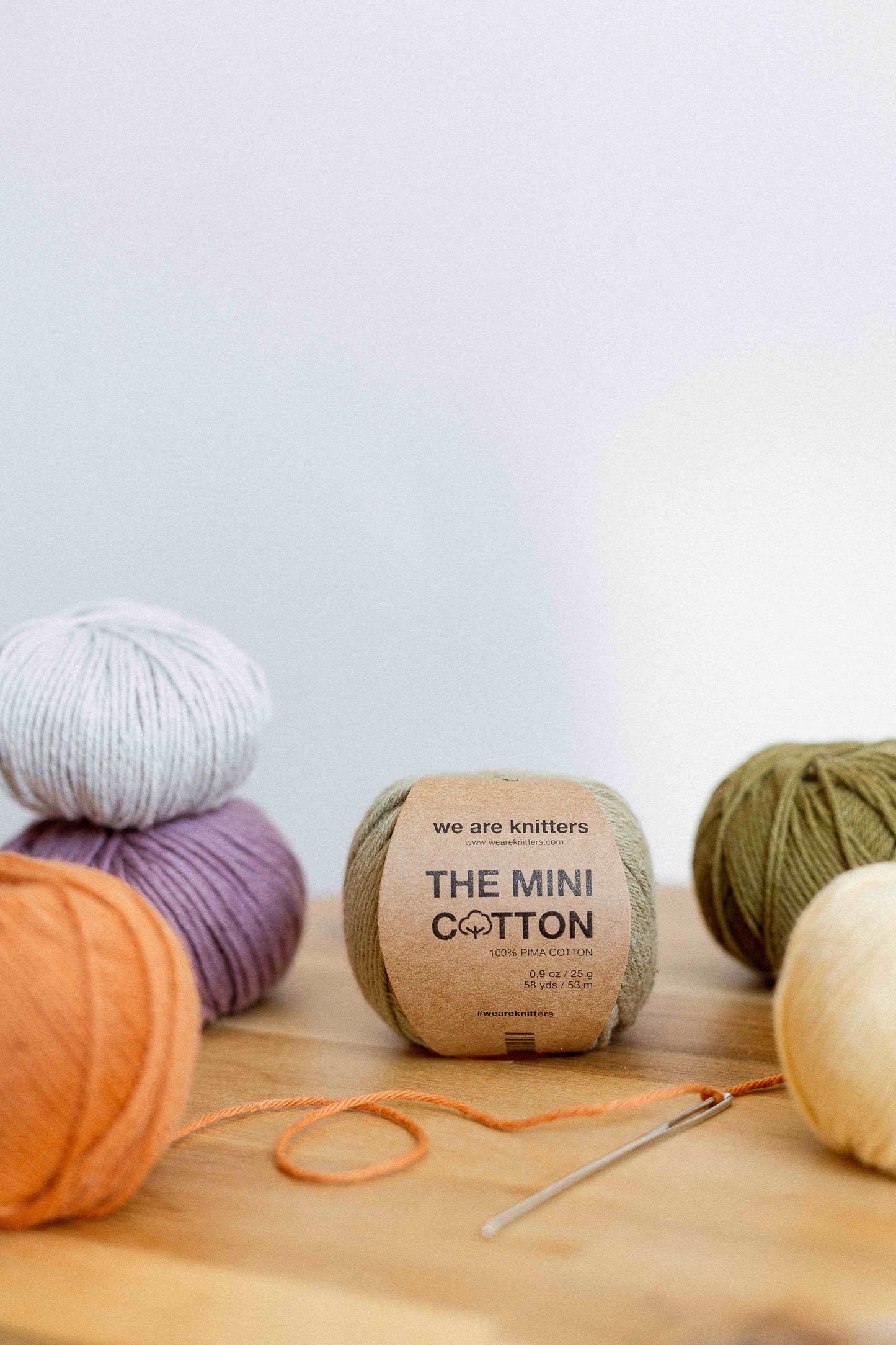 10 opakowań mini bawełny