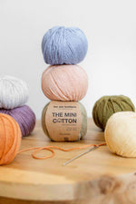 10 opakowań mini bawełny