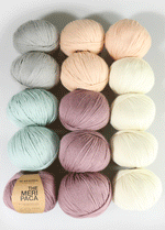 Zestaw 15 Motków Meripaca Yarn