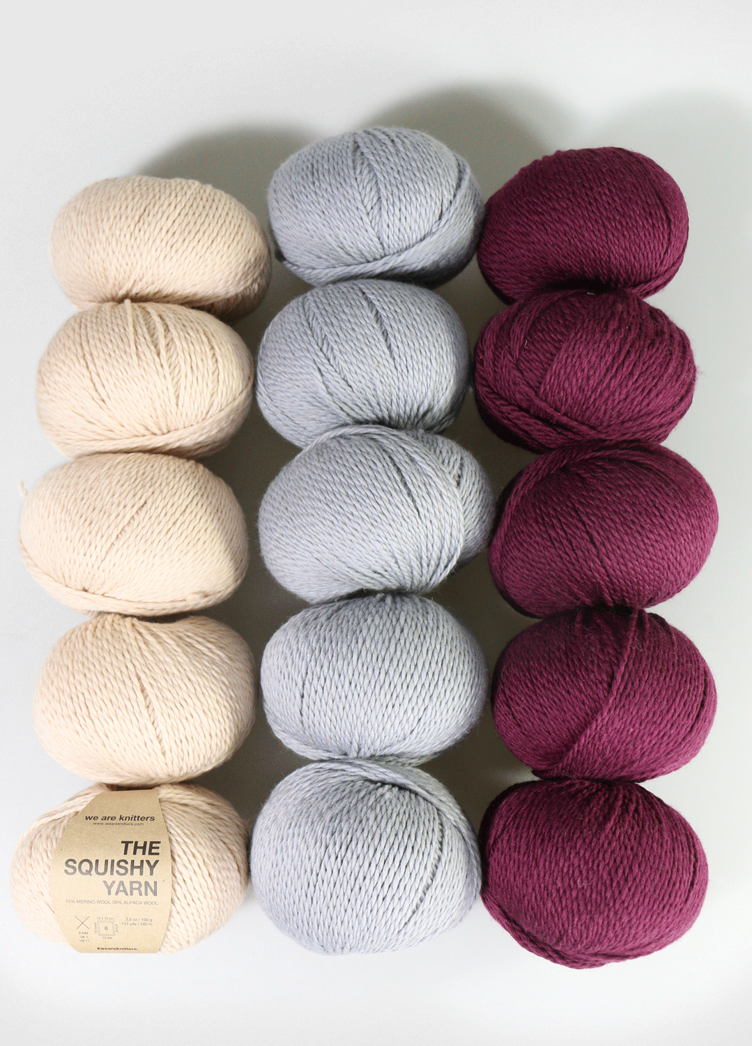 Zestaw 15 Motków Squishy Yarn