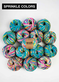15 Pack of Yummy Yarn Balls - Sprinkle Colors
