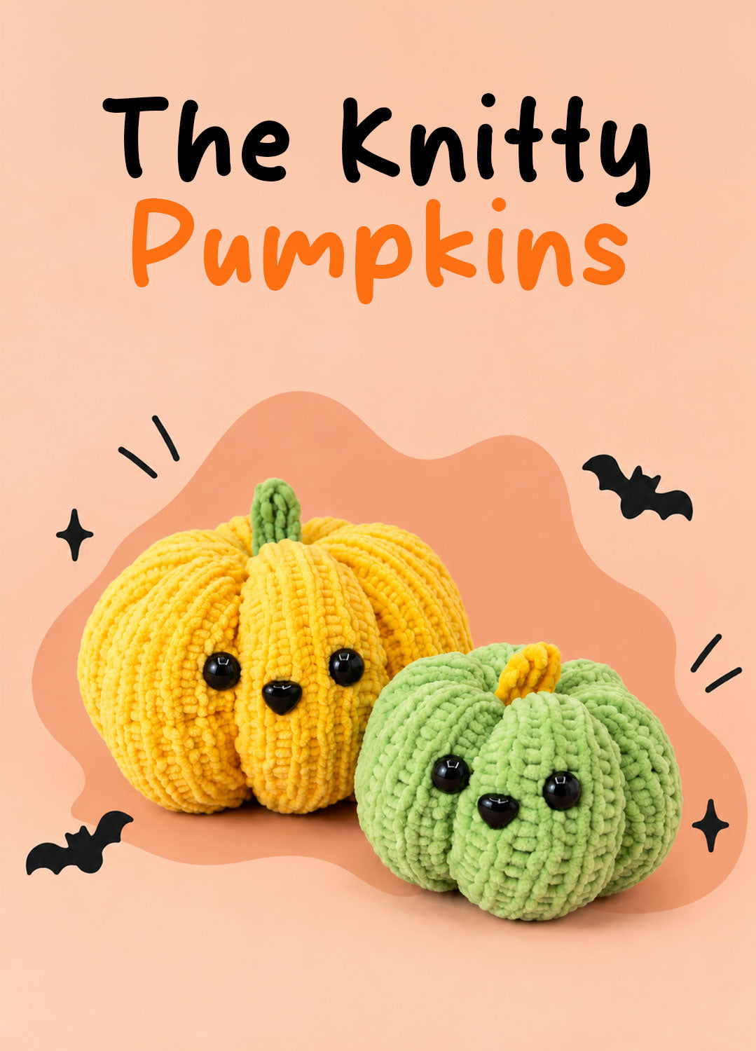 The Knitty Pumpkins - Easy Knitted Pumpkins Kit