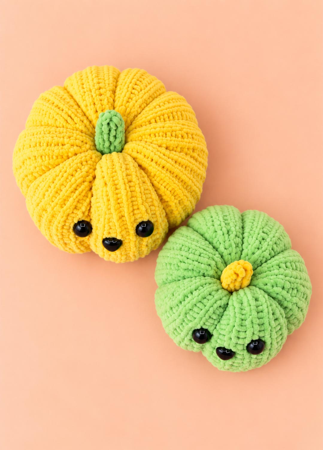 The Knitty Pumpkins - Easy Knitted Pumpkins Kit