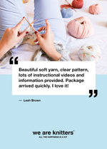 Stitch Sampler Advent Calendar Crochet Kit: Learn The Basics