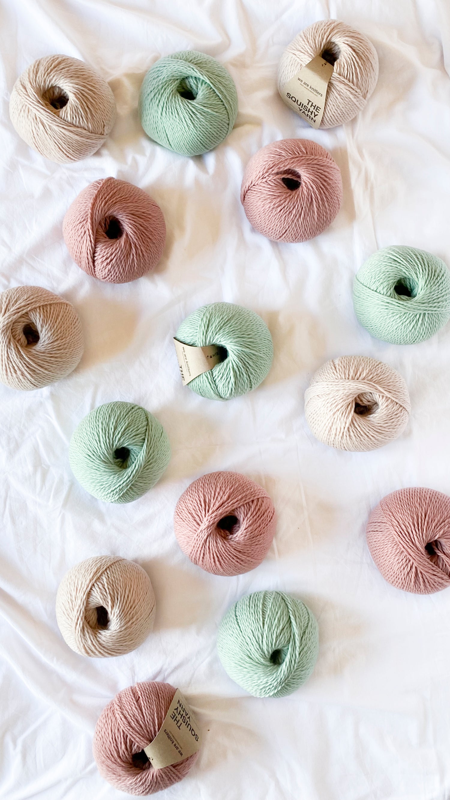 Zestaw 15 Motków Squishy Yarn