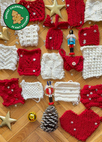 Stitch Sampler Advent Calendar Knitting Kit: Learn The Basics