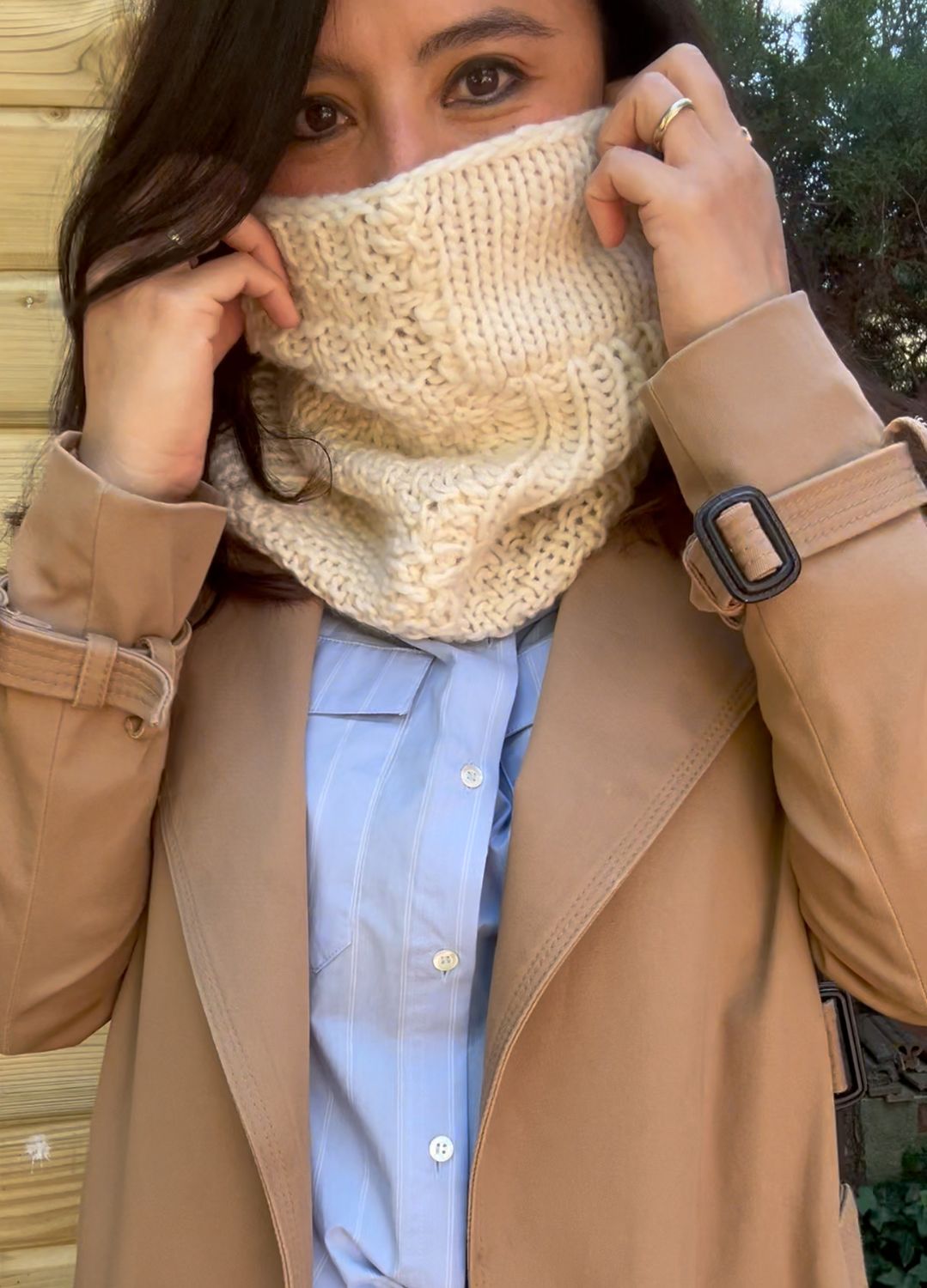 2 Kits Bundle | Knitting Stitch Sampler Kit Make your first Snood + Tupelo Cardigan - Yummy Yarn Fine Version