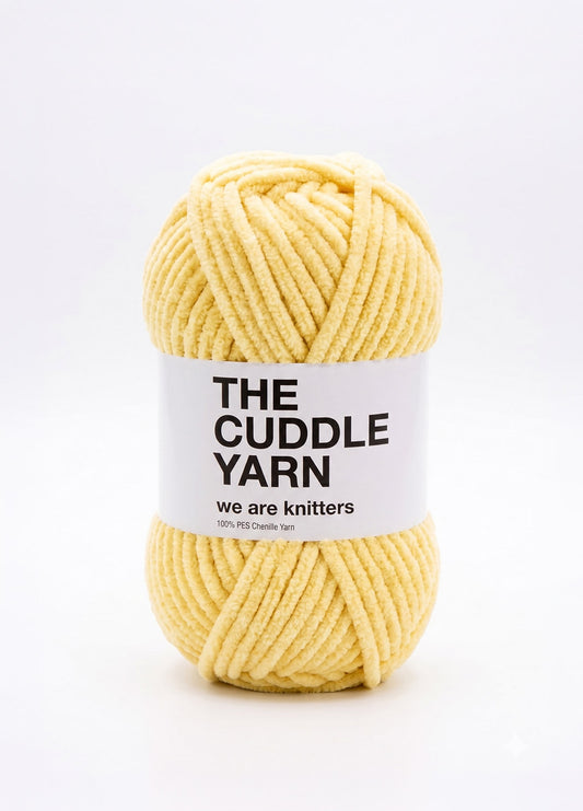 The Cuddle Yarn Yellow - Amigurumi Chenille Yarn