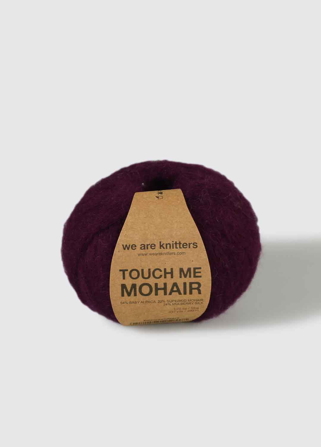 Touch me Mohair Bordeaux
