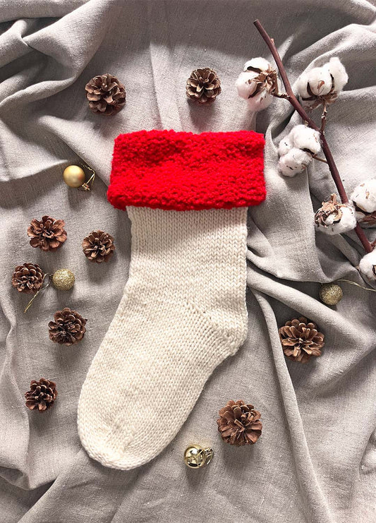 Winter Wonderland Stocking Free Pattern.
