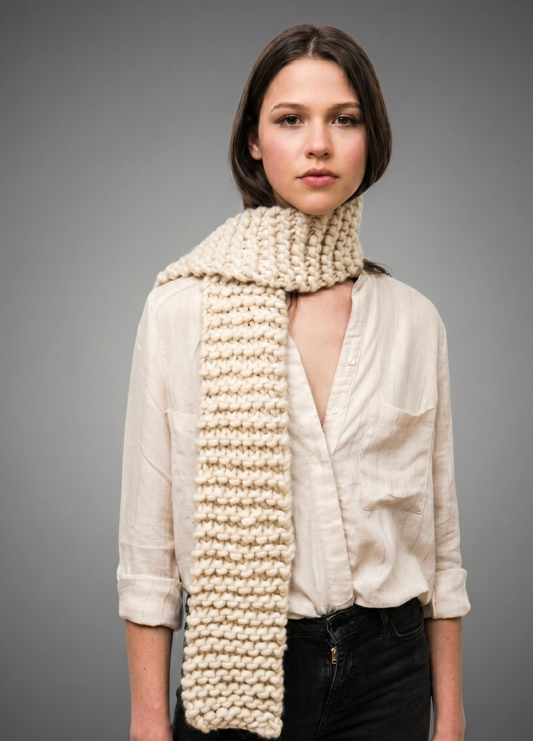 Dinka Scarf Beginner Kit - Yummy Yarn Version
