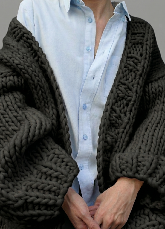 Simone Cardigan Kit -  Yummy Yarn Version